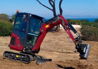 Minirypadla Yanmar SV19VT