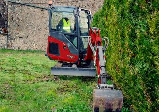 Minirypadla Yanmar SV19VT