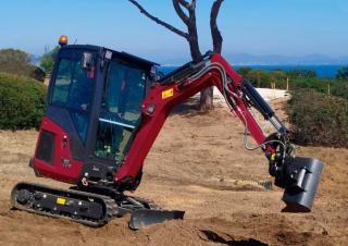 Minirypadla Yanmar SV19VT