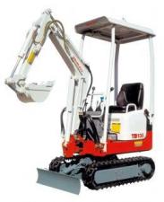 Minirypadla Takeuchi TB 108