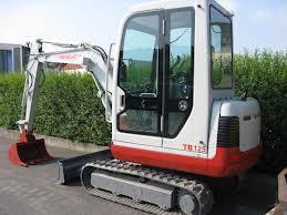 Minirypadla Takeuchi TB 125