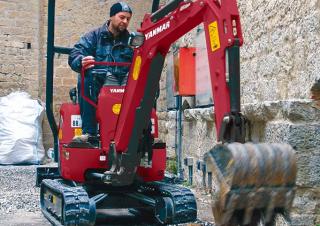 Minirypadla Yanmar ViO10-2A 