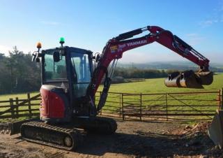 Minirypadla Yanmar ViO38-6 