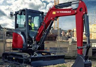 Minirypadla Yanmar ViO38-6 