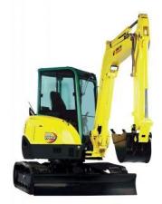 Minirypadla Yanmar VIO 45