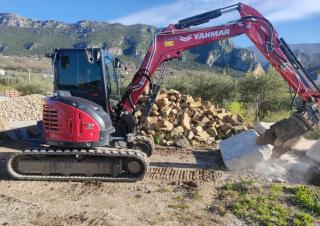 Minirypadla Yanmar ViO57-6B 
