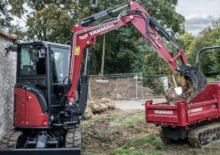 Minirypadla Yanmar ViO33-7