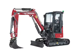 Minirypadla Yanmar ViO33-7