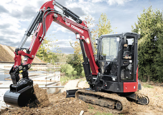 Minirypadla Yanmar ViO38-7