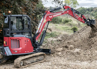Minirypadla Yanmar ViO38-7