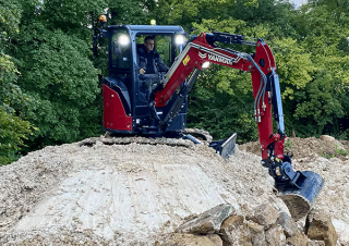 Minirypadla Yanmar ViO38-7