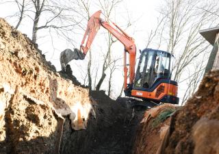 Minirypadla Hitachi ZX 50 U-2