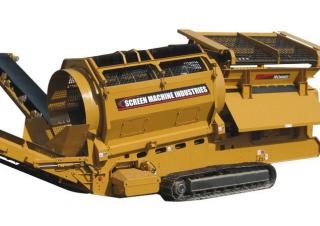 Mobilní bubnové třídiče Screen Machine Industries  612T