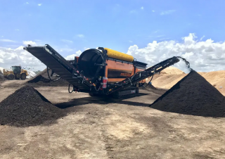 Mobilní bubnové třídiče Pronar MPB 20.55G
