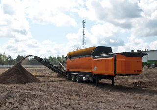 Mobilní bubnové třídiče Pronar MPB 20.72 
