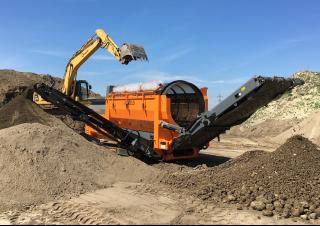Mobilní bubnové třídiče Rockster RTT720