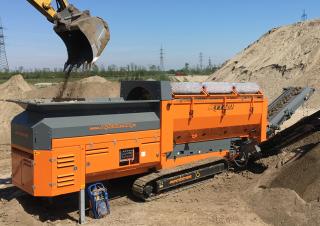 Mobilní bubnové třídiče Rockster RTT720