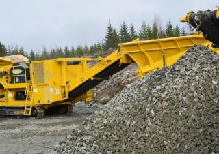 Mobilní čelisťové drtiče Keestrack B3