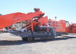 Mobilní čelisťové drtiče Terex-Finlay C 1545