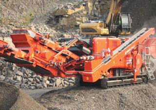 Mobilní čelisťové drtiče Terex-Finlay I 100 RS