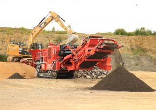 Mobilní čelisťové drtiče Terex-Finlay I 100 RS