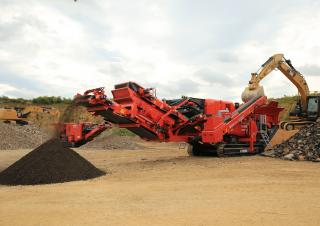 Mobilní čelisťové drtiče Terex-Finlay I 100 RS