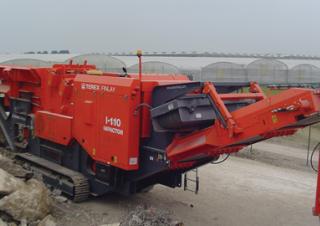 Mobilní čelisťové drtiče Terex-Finlay I 110