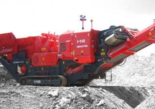 Mobilní čelisťové drtiče Terex-Finlay I 110