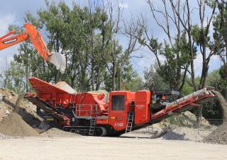 Mobilní čelisťové drtiče Terex-Finlay I 140