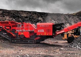 Mobilní čelisťové drtiče Terex-Finlay J 1175