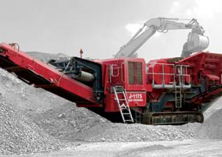 Mobilní čelisťové drtiče Terex-Finlay J 1175