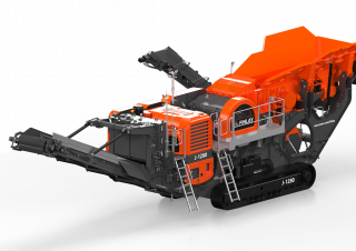 Mobilní čelisťové drtiče Finlay J-1280