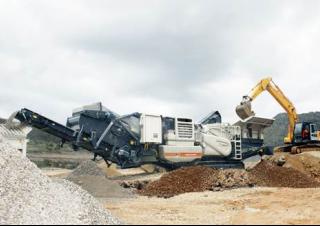 Mobilní čelisťové drtiče Metso Lokotrack LT 1213 SE