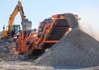 Mobilní čelisťové drtiče Rockster R1100DS 