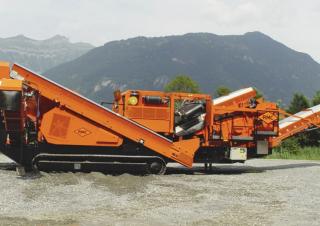 Mobilní čelisťové drtiče Gipo RC 100 C