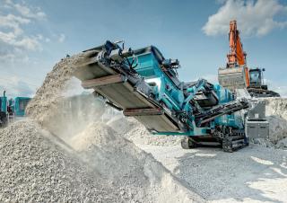 Mobilní čelisťové drtiče Powerscreen Trakpactor 260SR