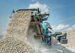 Mobilní čelisťové drtiče Powerscreen Trakpactor 260SR