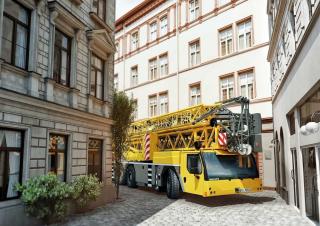 Mobilní jeřáby s příhradovým výložníkem Liebherr MK 73-3.1