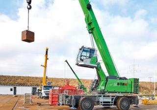 Mobilní jeřáby s teleskopickým výložníkem Sennebogen 6113E