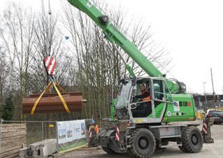 Mobilní jeřáby s teleskopickým výložníkem Sennebogen 613 M