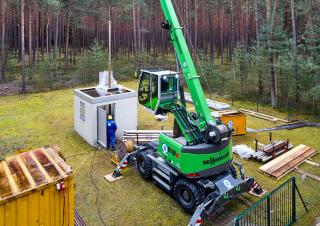 Mobilní jeřáby s teleskopickým výložníkem Sennebogen 613E