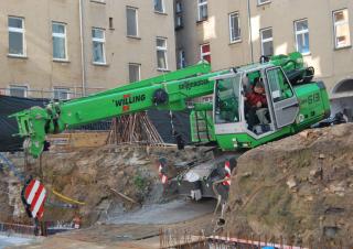 Mobilní jeřáby s teleskopickým výložníkem Sennebogen 613E