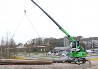 Mobilní jeřáby s teleskopickým výložníkem Sennebogen 613E