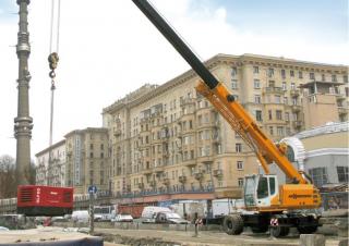 Mobilní jeřáby s teleskopickým výložníkem Sennebogen 643E