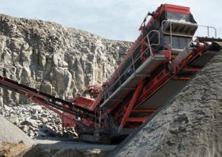 Mobilní třídiče Terex-Finlay 693+ Spaleck