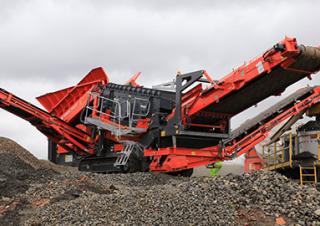 Mobilní třídiče Terex-Finlay 873+ Spaleck