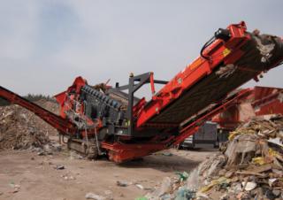 Mobilní třídiče Terex-Finlay 883+ Spaleck