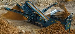 Mobilní třídiče Powerscreen Chieftain 1400