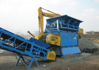 Mobilní třídiče Pilot Crushtec VGH 1000