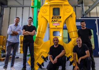 Přídavná zařízení Multifunkční drtící nůžky OSA Demolition Equipment MC 55